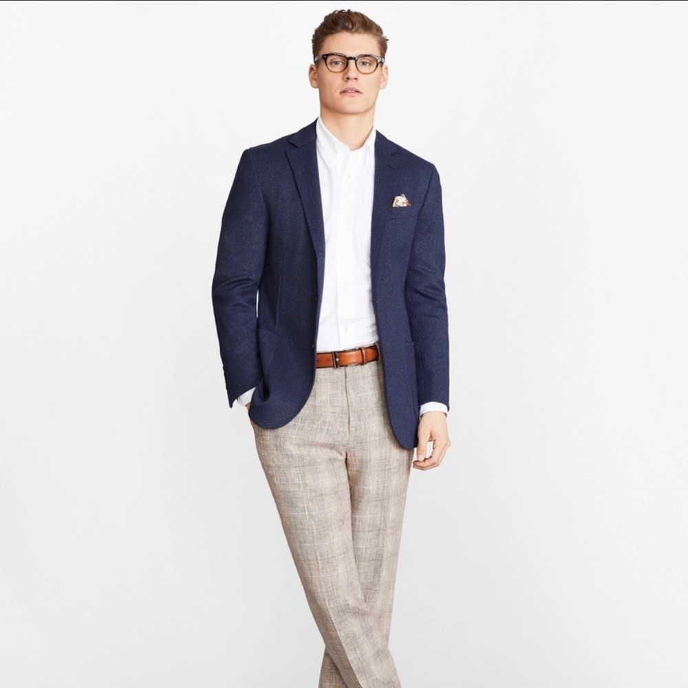 Brooks Brothers Regent Fit Two-Button Knit Sport Coat- Size 40R - Picture 8 of 8